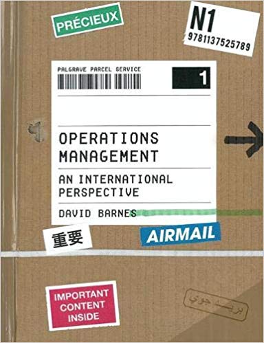 Operations Management: An International Perspective